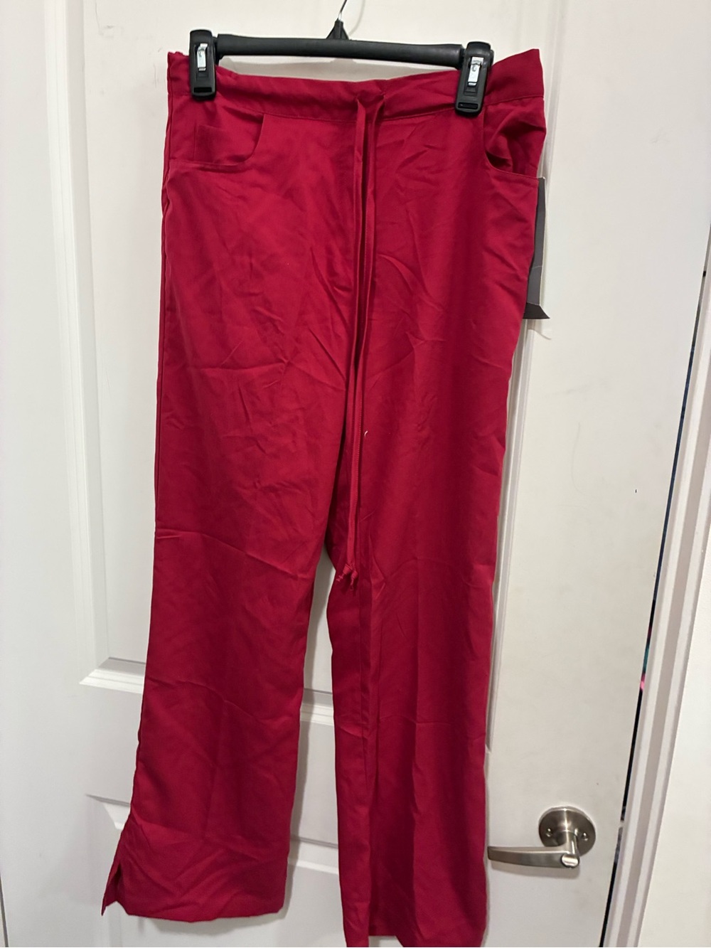Grey's Anatomy Women's Straight Leg Scrub Pants in Red